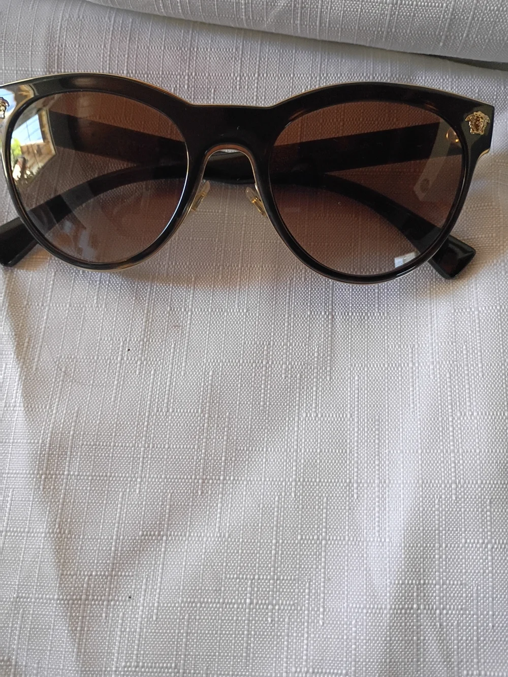Versace Authentic  Tortoiseshell Cat-Eye Sunglasses with Brown Gradient MOD#2198
